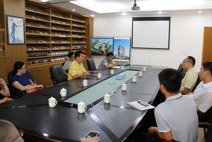 東莞市經(jīng)濟和信息化局葉葆華局長蒞臨我司考察