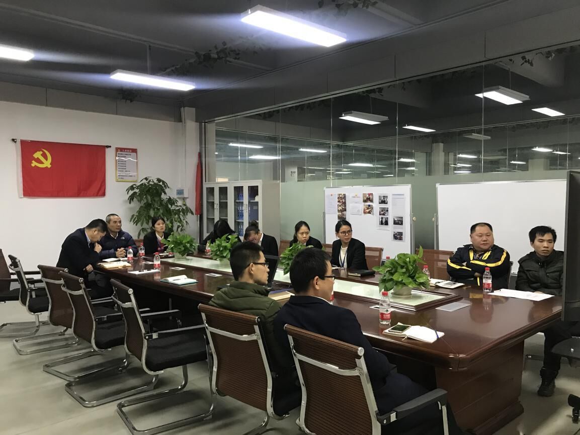 廣東國立科技股份有限公司黨支部組織學(xué)習(xí)黨的“十九大”精神活動